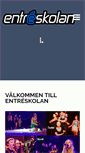 Mobile Screenshot of entreskolan.se